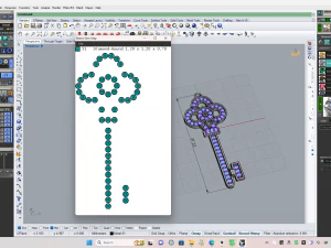 Key pendant 3D Print Model