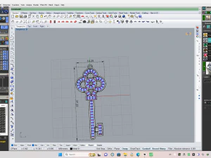 Key pendant 3D Print Model