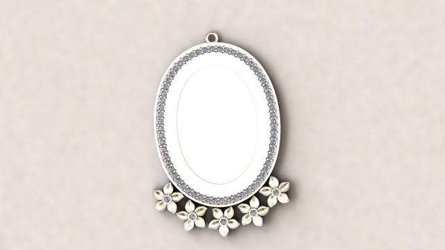 Photo Pendant 3D 프린트 모델 .c4d .max .obj .3ds .fbx .stl .blend 