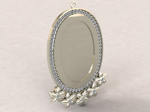 Photo Pendant 3D 프린트 모델