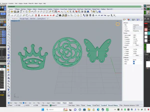 CNC-lasersnijden 3D printmodel