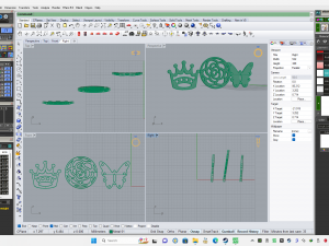 CNC laser cutting 3D Print Model