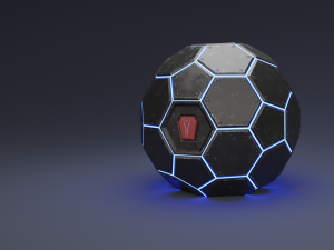 Electromagnetic grenade 3D-Modell