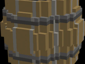 Barrel 3D 3D Model