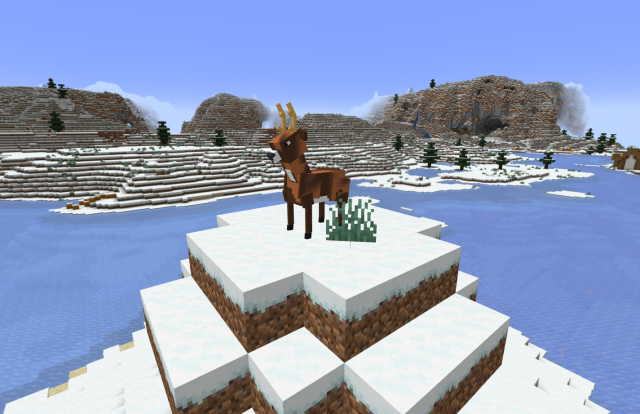 Cerf 3D non anim - non-animated 3D deer Modelo 3D .c4d .max .obj .3ds .fbx .stl .blend 