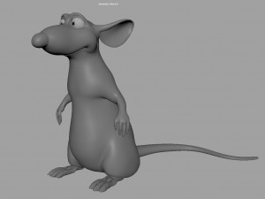 Mouse - Ratatouille 3D मॉडल