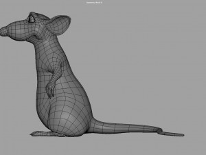 Mouse - Ratatouille 3D मॉडल