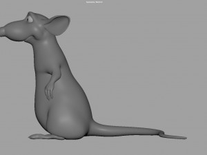 Mouse - Ratatouille 3D मॉडल