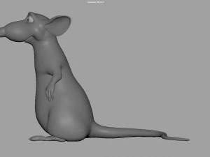 Mouse - Ratatouille 3D Model