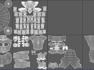 Male Female BaseMesh Modelo 3D