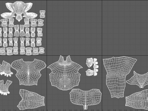 Male Female BaseMesh Modelo 3D
