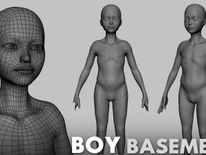 13 BaseMesh Collection 3D Model