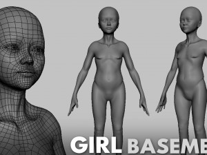13 BaseMesh Collection 3D Model