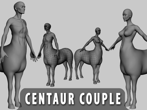 10 Mythical Creatures 3D Model