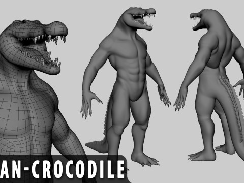 10 Mythical Creatures 3D Model