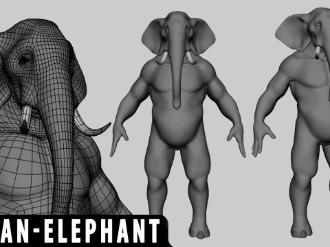 10 Mythical Creatures 3D Model