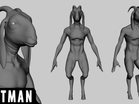 10 Mythical Creatures 3D Model