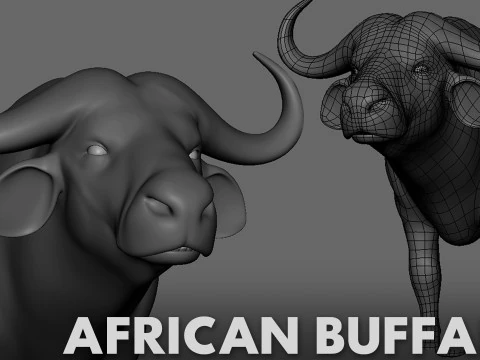 16 Wild Animals BaseMesh 3D Model