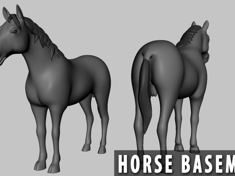 19 Domestic Animal 3D 模型
