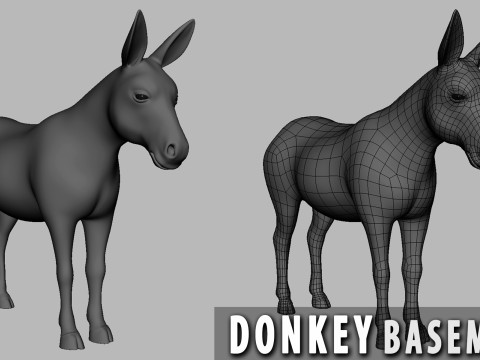 19 Domestic Animal 3D 模型