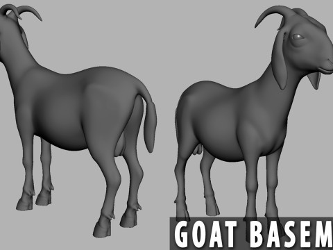 19 Domestic Animal 3D 模型