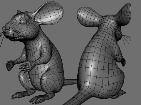 19 Domestic Animal 3D 模型