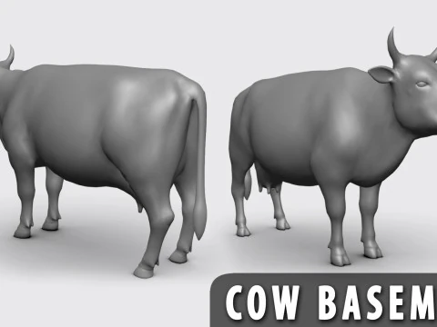 19 Domestic Animal 3D Model