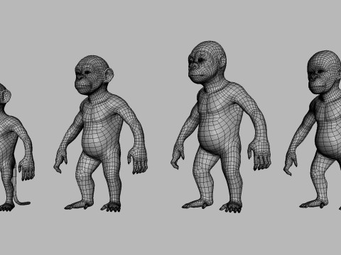 Ultimate Basemesh Collection - - Topology UV Map 3D Model