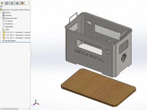 बियर बॉक्स 3D मॉडल