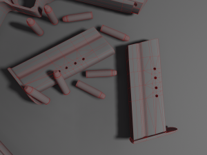 Desert Eagle Pistol Modèle 3D