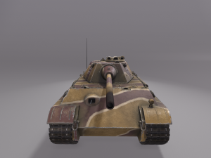 Panther F Tank 3D Model
