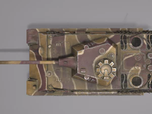 Tanque Pantera F Modelo 3D