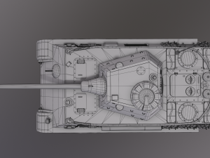 Panther F Tank 3D Model