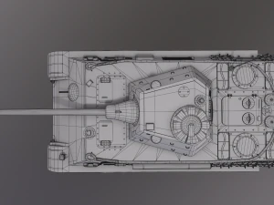 Tanque Pantera F Modelo 3D