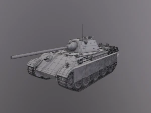 Tanque Pantera F Modelo 3D