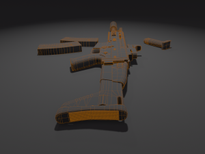 SCAR-H Assault Rifle 3D 모델