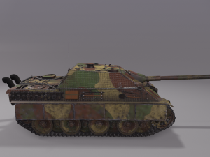 Jagdpanther G1 Tank Destroyer Model 3D