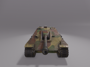 Jagdpanther G1 Tank Destroyer Model 3D