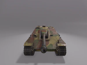 Jagdpanther G1 Tank Destroyer 3D Model