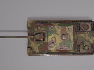 Jagdpanther G1 Tank Destroyer Model 3D