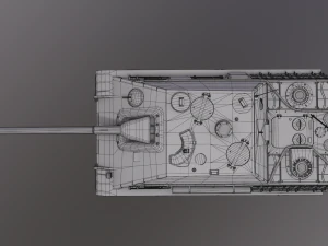 Jagdpanther G1 Tank Destroyer 3D Model