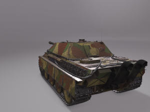 Jagdpanther G1 Tank Destroyer Model 3D