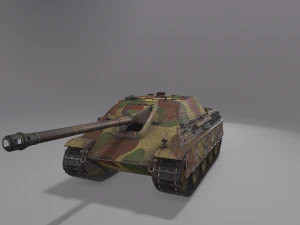 Jagdpanther G1 Tank Destroyer 3D Model