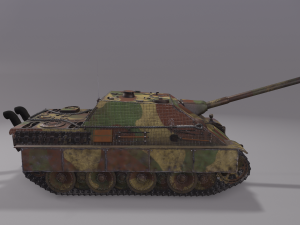 Jagdpanther G1 Tank Destroyer Model 3D