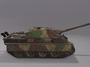 Jagdpanther G1 Tank Destroyer 3D Model