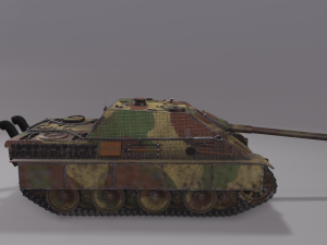 Jagdpanther G1 Tank Destroyer Model 3D