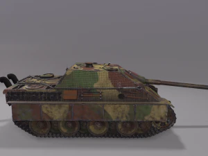Jagdpanther G1 Tank Destroyer 3D Model
