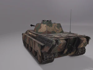 Panther G Tank 3D Model