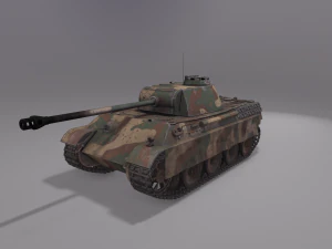 Panther G Tank 3D Model