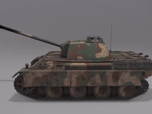 Panther G Tank 3D Model